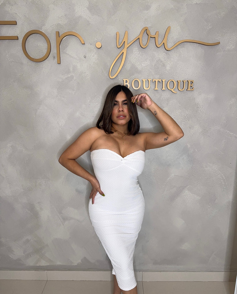 IVANNA WHITE DRESS
