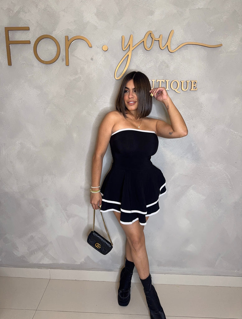 ATHALIA BLACK DRESS
