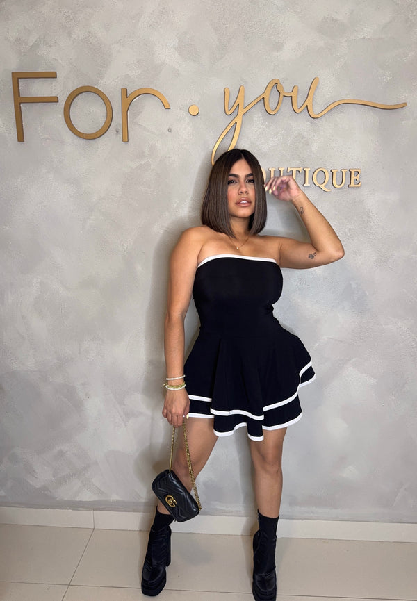 ATHALIA BLACK DRESS